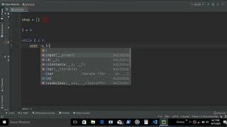 Python Tutorial 29 : List , Tuples with While Loop