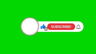 Green Screen Subscribe Button (No Copyright) #greenscreen @AbdiBateno