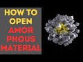 How to Open Amorphous Material in The First Descendant