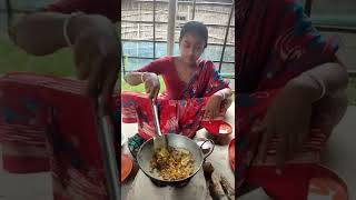 Bangali boudi village cooking recipe #shorts