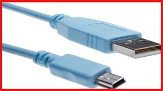 Cisco Console Cable 6 ft with USB Type A and mini-B / CAB-CONSOLE-USB=