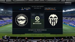 Alavés vs Valencia - 13 Feb 22 - 🇪🇸 LaLiga 2021/2022 Gameplay