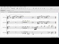 竈門炭治郎のうた（トランペット4重奏楽譜）kamado tanjiro no uta trumpet quartet sheet music