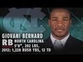 2013 NFL Draft Profile | Giovani Bernard - North Carolina RB - 2nd Round Pick | ACCDigitalNetwork