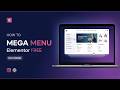 How to Create a Mega Menu in WordPress Using Elementor Free Plugin | Step-by-Step Tutorial