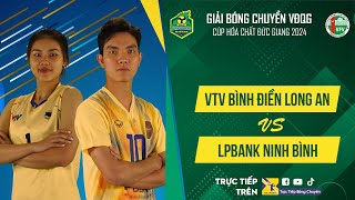 Full HD | LPBank Ninh Bình vs VTV Bình Điền Long An | Giải bóng chuyền VĐQG cúp HCĐG 2024