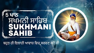 sukhmani sahib non stop panj path।ਸੁਖਮਨੀ ਸਾਹਿਬ ਜੀ ਲਗਾਤਾਰ 5 ਪਾਠ । ਨਿੱਤਨੇਮ । nitnem। ramdasgur।