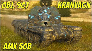 AMX 50b, Kranvagn & Obj. 907 ● WoT Blitz