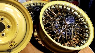 Wheels from the spare wheel for the SMZ S-3A MorgunoffCar rat rod