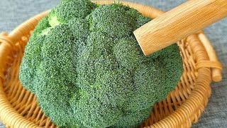 Fried broccoli