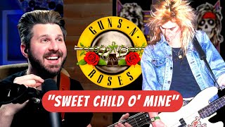 Bass Teacher REACTS | Guns N' Roses - "Sweet Child O' Mine" | Duff McKagan