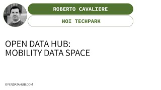 Open Data Hub: Mobility Data Space
