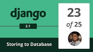 Django 2.1 - Forms to SQLite database - 23/25 - Django Python
