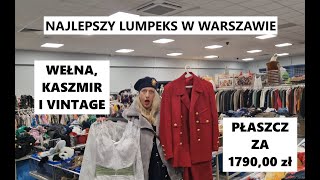 🤯NAJLEPSZY LUMPEKS W WARSZAWIE | MEGA SELEKCJA W SECOND HAND | VINTAGE, WEŁNA i KASZMIR Z HARRODS'A