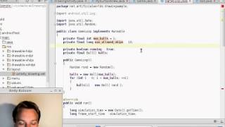 Android programing drawing bitmaps in game loop #