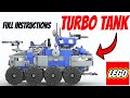 (TUTORIAL) 4x 501st Battlepack TURBO TANK full instructions! LEGO StarWars 75280 Alternate Build MOC