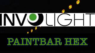 Светодиодные RGBWA+UV панели INVOLIGHT PAINTBAR HEX