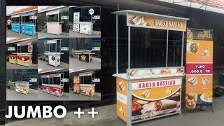 Desain Gerobak / Booth Viral Kekinian Modal 1 jt an