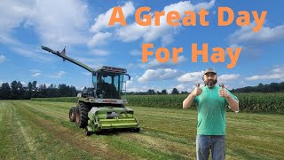 Best Of Chopping Yet- 3rd Cutting Grass With Claas 695 Forage Harvester