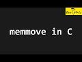 memmove Function In C Programming