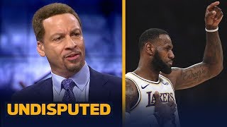 Chris Broussard: LeBron deserves half of the blame for the Lakers' struggles | NBA | UNDISPUTED