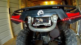 SIMPLE CUSTOM ATV LED TAIL LIGHTS!!