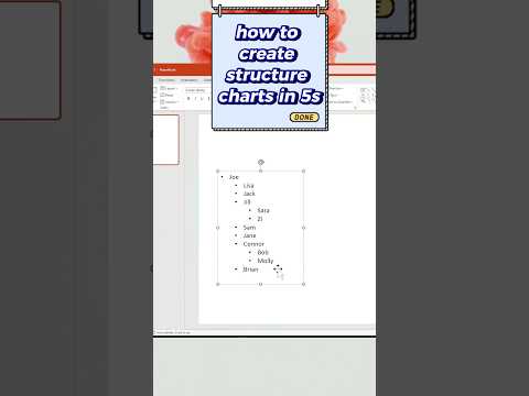 Cómo crear diagramas de estructura organizacional en Microsoft PowerPoint #presentaciónpowerpoint