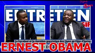 QUAND ERNEST OBAMA ÉTAIT PORTE PAROLE DU PRÉSIDENT DE LA FECAFOOTVIDEO A CARACTERE SPORTIF