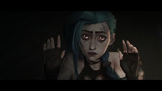 Arcane - Jinx/Powder Schizophrenia, and Silco Death Sad AMV