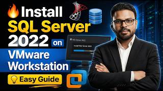 🔥Install SQL Server 2022 on VMware Workstation | 💡Easy Guide | Beginner Tutorial#sqlserver #azuresql