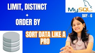 Master SQL Sorting & Filtering | ORDER BY, LIMIT, DISTINCT Tutorial