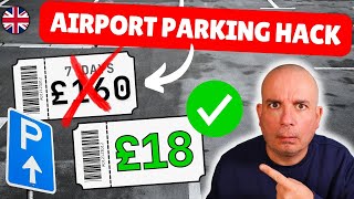 UK Airport Parking Hack - SAVE TIME \u0026 MONEY