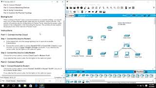 4.6.5 Packet Tracer - Connect a Wired and Wireless LAN