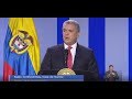 Declaración del Presidente Iván Duque sobre la reducción en el precio de la gasolina (Con señas)