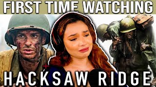 ACTRESS REACTS to HACKSAW RIDGE (2016) FIRST TIME WATCHING MOVIE REACTION *THIS MAN IS A HERO!*