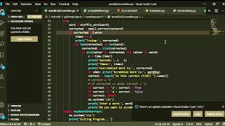 Word (Un)Scrambler using python