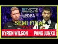 Kyren Wilson vs Pang Juxu Semi Final Part 1 |Northern Ireland Open 2024| #snooker2024 | #kyrenwilson