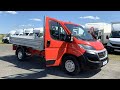 Fiat Ducato Wywrotka 3,20m Klima Navi GPS HDC *74.900km 2018r. Gwarancja