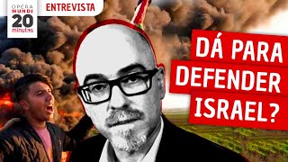 Vladimir Safatle analisa Israel vs Palestina no programa 20 MINUTOS