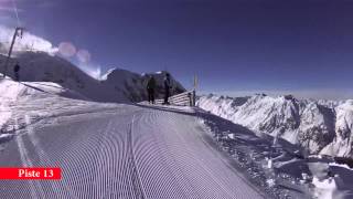 Skiing Ischgl Austria Piste 13