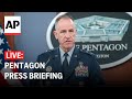 LIVE: Pentagon press briefing