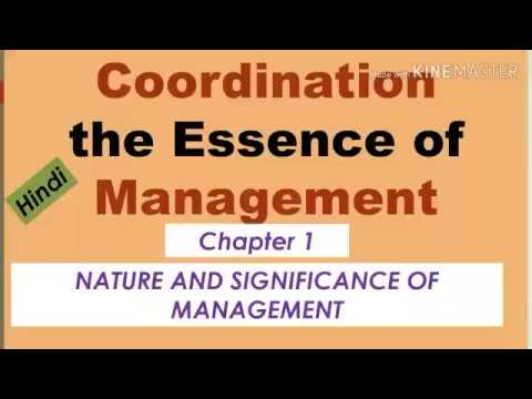 Coordination In Management | Coordination The Essence Of Management ...