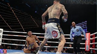 SHOCKING: TEOFIMO LOPEZ DROPPED AND DOMINATED BY GEORGE KAMBOSOS JR. ! LOSES TITLES !