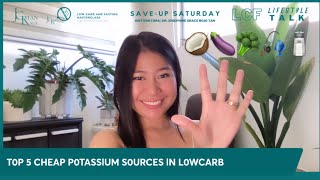 TOP 5 POTASSIUM SOURCES IN LOWCARB