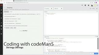Codewars 8 kyu Stringy Strings JavaScript