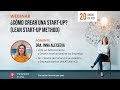 Charla-Taller: Cómo crear una start-up (Lean start-up method)