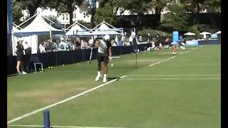 Ai Sugiyama and Akgul Amanmuradova in doubles in Eastbourne 2009 2