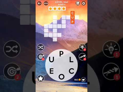 Wordscapes Level 166 Answers Youtube
