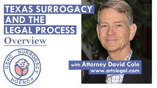 TEXAS SURROGACY AND THE LEGAL PROCESS - OVERVIEW w/ Attorney David Cole