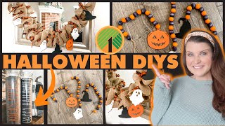 ADORABLE Dollar Tree Halloween DIYS for 2023 🎃 DIY Dollar Tree Rae Dunn Inspired Candles